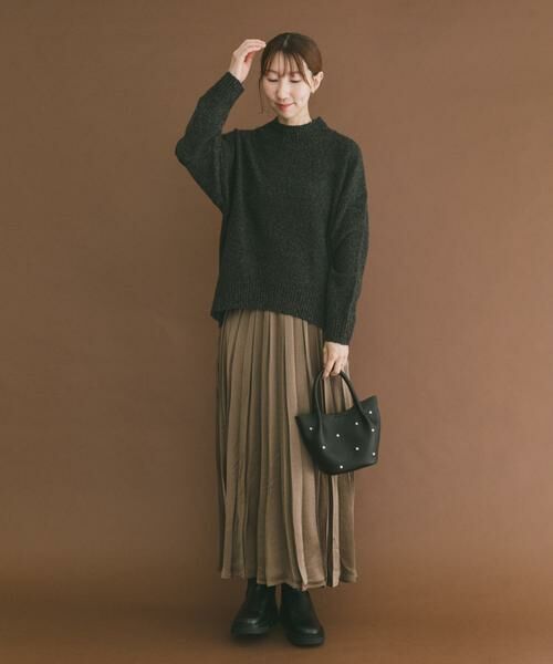 URBAN RESEARCH ITEMS / アーバンリサーチ アイテムズ スカート | サテンプリーツスカート | 詳細4