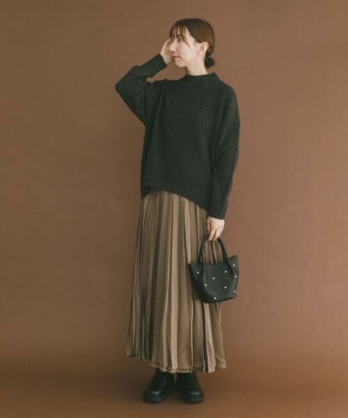 URBAN RESEARCH ITEMS / アーバンリサーチ アイテムズ スカート | サテンプリーツスカート | 詳細5
