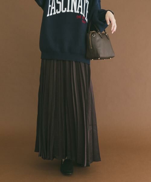 URBAN RESEARCH ITEMS / アーバンリサーチ アイテムズ スカート | サテンプリーツスカート | 詳細11