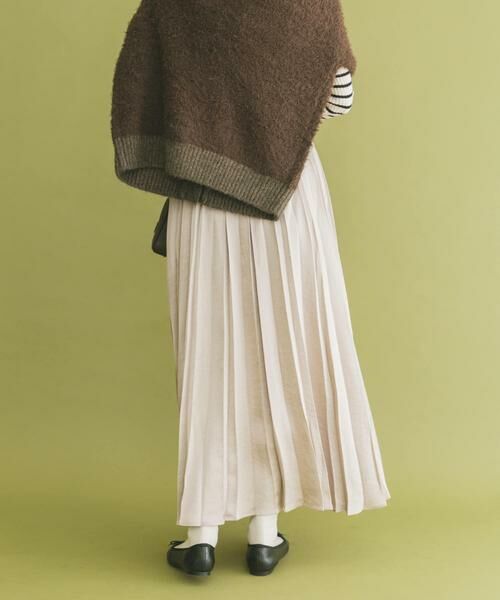 URBAN RESEARCH ITEMS / アーバンリサーチ アイテムズ スカート | サテンプリーツスカート | 詳細20