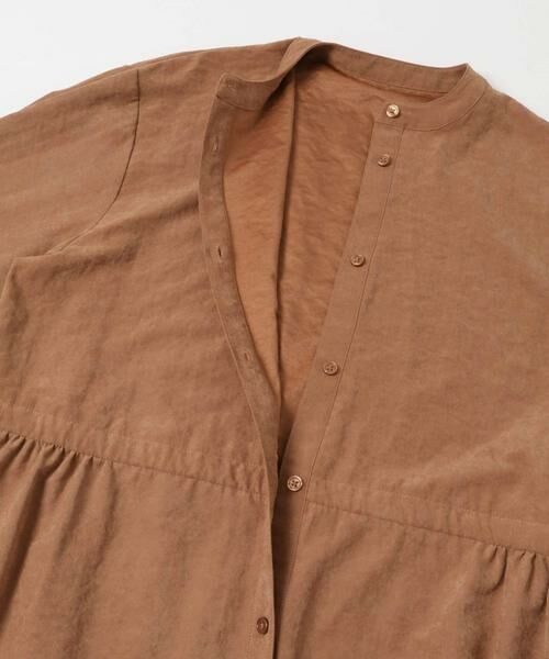 URBAN RESEARCH ITEMS / アーバンリサーチ アイテムズ ワンピース | 『イージーケア』ウエストギャザーロングスリーブワンピース | 詳細6