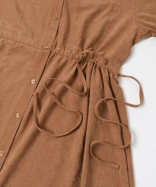 URBAN RESEARCH ITEMS / アーバンリサーチ アイテムズ ワンピース | 『イージーケア』ウエストギャザーロングスリーブワンピース | 詳細7