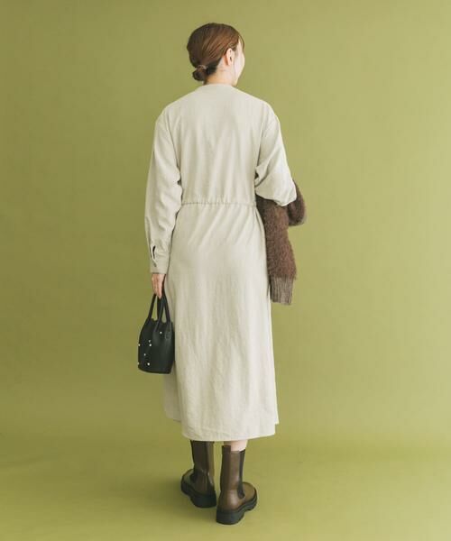 URBAN RESEARCH ITEMS / アーバンリサーチ アイテムズ ワンピース | 『イージーケア』ウエストギャザーロングスリーブワンピース | 詳細20