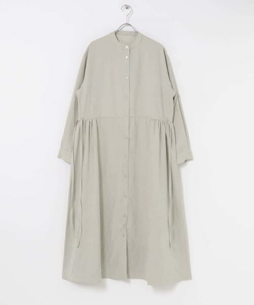 URBAN RESEARCH ITEMS / アーバンリサーチ アイテムズ ワンピース | 『イージーケア』ウエストギャザーロングスリーブワンピース | 詳細25
