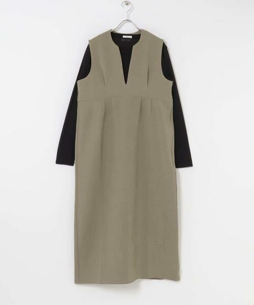 URBAN RESEARCH ITEMS / アーバンリサーチ アイテムズ ワンピース | 『イージーケア』インナーセットジャンパースカート | 詳細23