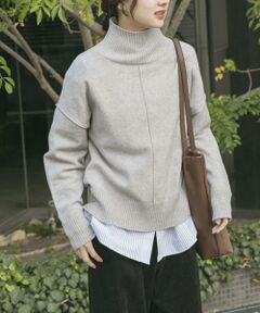 URBAN RESEARCH ITEMS / アーバンリサーチ アイテムズ ニット・セーター | 『洗濯可』ハイネックワイドニット