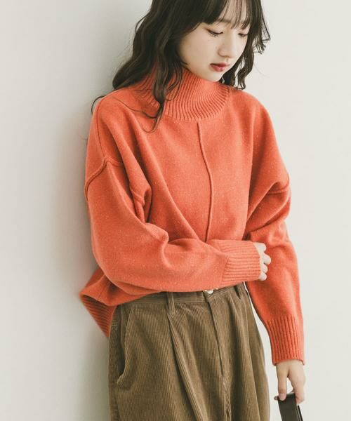 URBAN RESEARCH ITEMS / アーバンリサーチ アイテムズ ニット・セーター | 『洗濯可/毛玉防止』ハイネックワイドニット | 詳細3