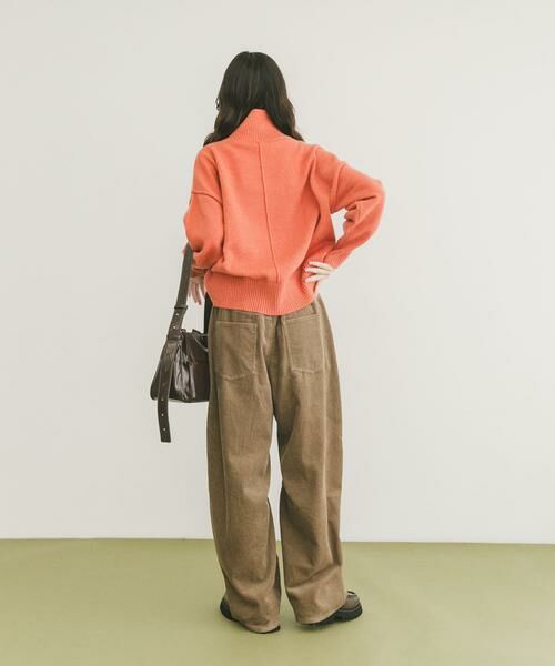URBAN RESEARCH ITEMS / アーバンリサーチ アイテムズ ニット・セーター | 『洗濯可/毛玉防止』ハイネックワイドニット | 詳細7