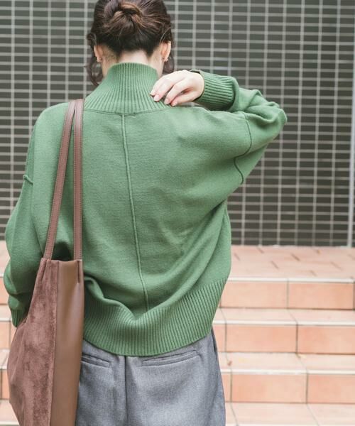 URBAN RESEARCH ITEMS / アーバンリサーチ アイテムズ ニット・セーター | 『洗濯可/毛玉防止』ハイネックワイドニット | 詳細13