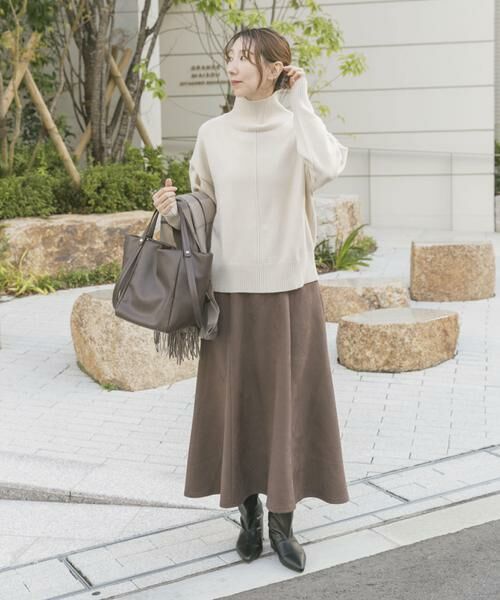 URBAN RESEARCH ITEMS / アーバンリサーチ アイテムズ ニット・セーター | 『洗濯可/毛玉防止』ハイネックワイドニット | 詳細28
