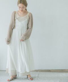 URBAN RESEARCH ITEMS / アーバンリサーチ アイテムズ ワンピース | シアーフレアキャミソールワンピース