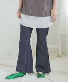 URBAN RESEARCH ITEMS / アーバンリサーチ アイテムズ デニムパンツ | フレアスリットデニム