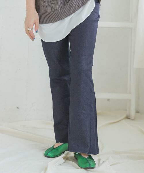 URBAN RESEARCH ITEMS / アーバンリサーチ アイテムズ デニムパンツ | フレアスリットデニム | 詳細13