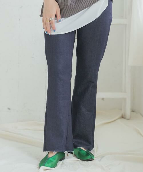 URBAN RESEARCH ITEMS / アーバンリサーチ アイテムズ デニムパンツ | フレアスリットデニム | 詳細14