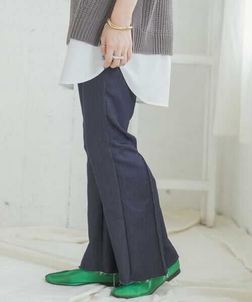 URBAN RESEARCH ITEMS / アーバンリサーチ アイテムズ デニムパンツ | フレアスリットデニム | 詳細15