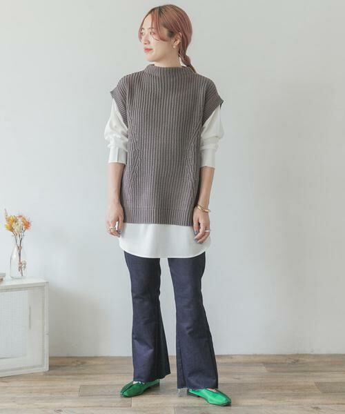 URBAN RESEARCH ITEMS / アーバンリサーチ アイテムズ デニムパンツ | フレアスリットデニム | 詳細19