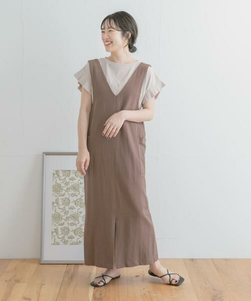 URBAN RESEARCH ITEMS / アーバンリサーチ アイテムズ ワンピース | 2WAYジャンスカ | 詳細1