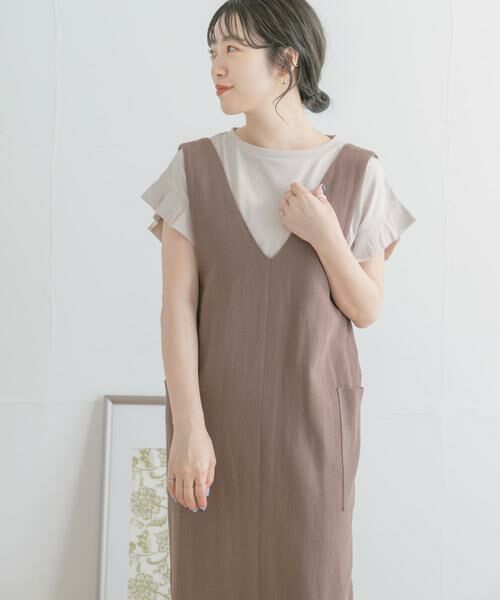 URBAN RESEARCH ITEMS / アーバンリサーチ アイテムズ ワンピース | 2WAYジャンスカ | 詳細8