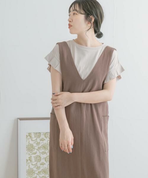 URBAN RESEARCH ITEMS / アーバンリサーチ アイテムズ ワンピース | 2WAYジャンスカ | 詳細9