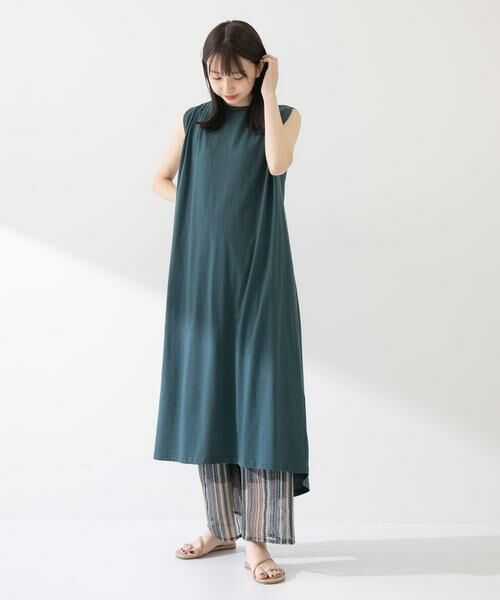 URBAN RESEARCH ITEMS / アーバンリサーチ アイテムズ ワンピース | ノースリロングワンピース | 詳細3
