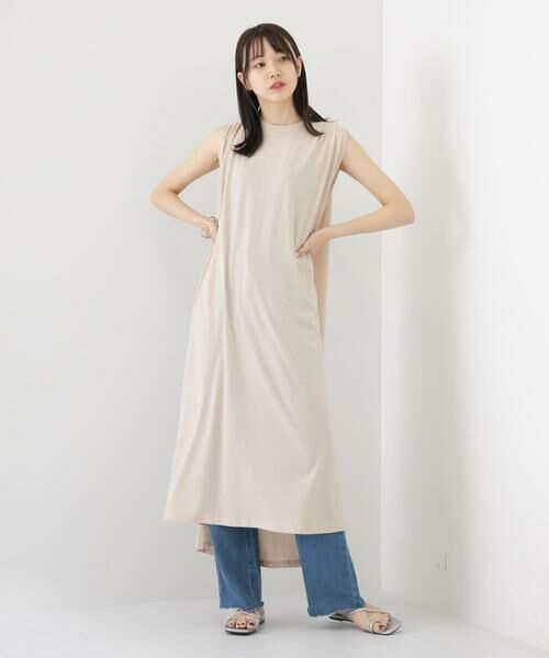 URBAN RESEARCH ITEMS / アーバンリサーチ アイテムズ ワンピース | ノースリロングワンピース | 詳細10