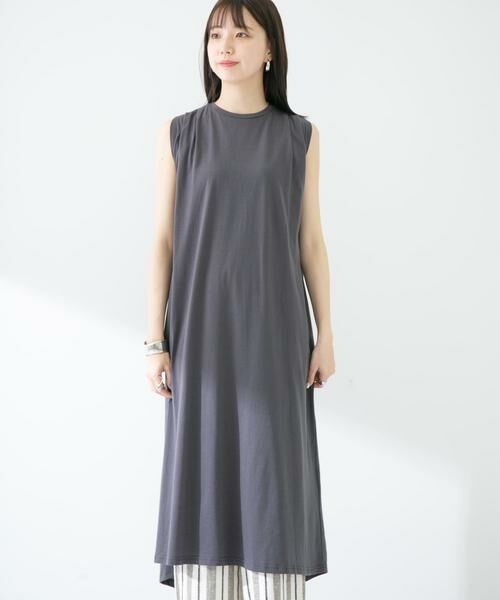 URBAN RESEARCH ITEMS / アーバンリサーチ アイテムズ ワンピース | ノースリロングワンピース | 詳細27