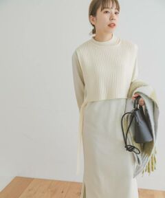 URBAN RESEARCH ITEMS / アーバンリサーチ アイテムズ ワンピース | リブベストセットワンピース