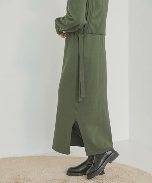 URBAN RESEARCH ITEMS / アーバンリサーチ アイテムズ ワンピース | リブベストセットワンピース | 詳細11