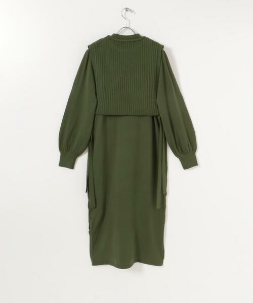 URBAN RESEARCH ITEMS / アーバンリサーチ アイテムズ ワンピース | リブベストセットワンピース | 詳細14