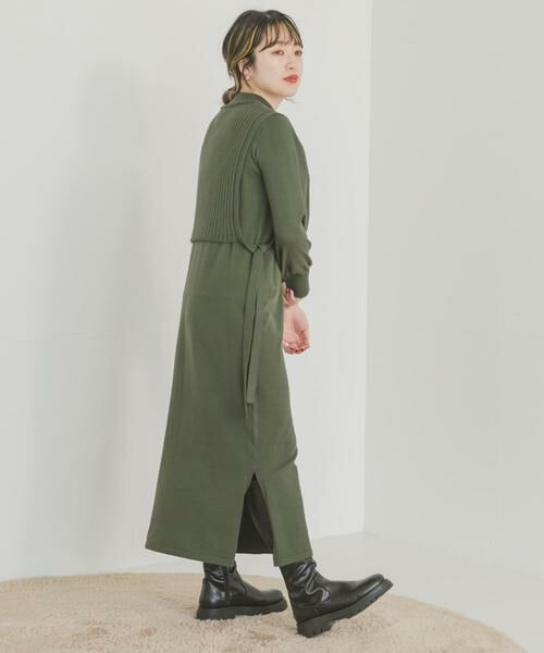 URBAN RESEARCH ITEMS / アーバンリサーチ アイテムズ ワンピース | リブベストセットワンピース | 詳細4