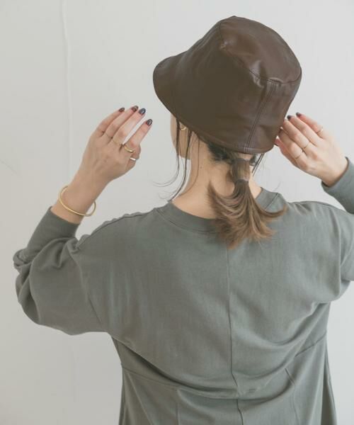 URBAN RESEARCH ITEMS / アーバンリサーチ アイテムズ ハット | フェイクレザーキリカエハット | 詳細2