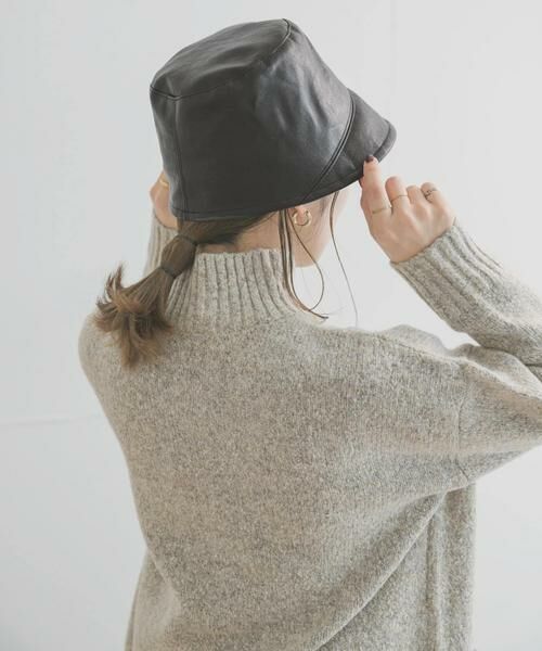 URBAN RESEARCH ITEMS / アーバンリサーチ アイテムズ ハット | フェイクレザーキリカエハット | 詳細6
