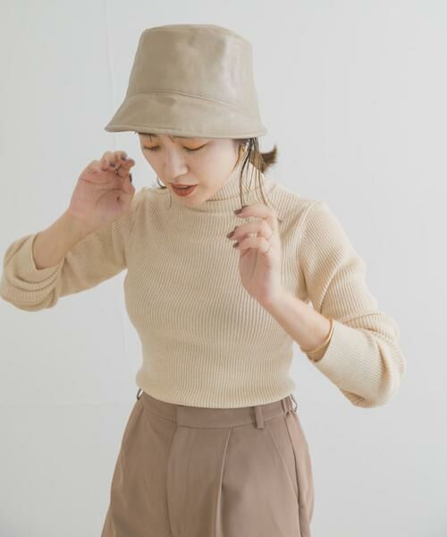 URBAN RESEARCH ITEMS / アーバンリサーチ アイテムズ ハット | フェイクレザーキリカエハット | 詳細9