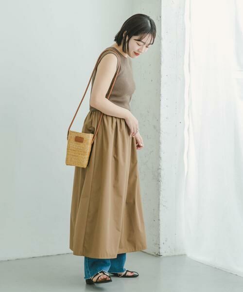 URBAN RESEARCH ITEMS / アーバンリサーチ アイテムズ ワンピース | リブニットドッキングワンピース | 詳細10