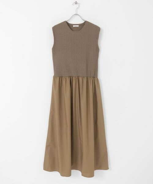 URBAN RESEARCH ITEMS / アーバンリサーチ アイテムズ ワンピース | リブニットドッキングワンピース | 詳細14