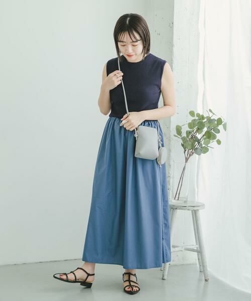 URBAN RESEARCH ITEMS / アーバンリサーチ アイテムズ ワンピース | リブニットドッキングワンピース | 詳細21