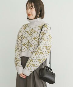 URBAN RESEARCH ITEMS / アーバンリサーチ アイテムズ ニット・セーター | モールジャガードハイネックニット