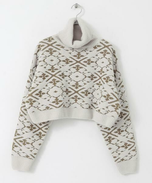URBAN RESEARCH ITEMS / アーバンリサーチ アイテムズ ニット・セーター | モールジャガードハイネックニット | 詳細22