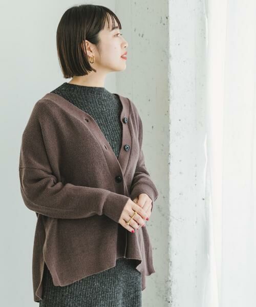 URBAN RESEARCH ITEMS / アーバンリサーチ アイテムズ カーディガン・ボレロ | Vネックルーズカーディガン | 詳細2