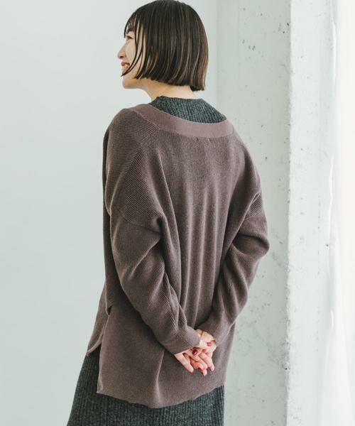 URBAN RESEARCH ITEMS / アーバンリサーチ アイテムズ カーディガン・ボレロ | Vネックルーズカーディガン | 詳細3