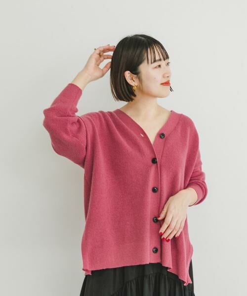 URBAN RESEARCH ITEMS / アーバンリサーチ アイテムズ カーディガン・ボレロ | Vネックルーズカーディガン | 詳細8