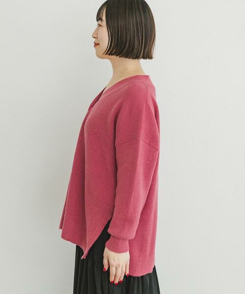 URBAN RESEARCH ITEMS / アーバンリサーチ アイテムズ カーディガン・ボレロ | Vネックルーズカーディガン | 詳細14