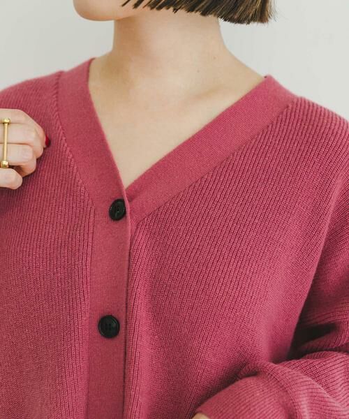 URBAN RESEARCH ITEMS / アーバンリサーチ アイテムズ カーディガン・ボレロ | Vネックルーズカーディガン | 詳細16