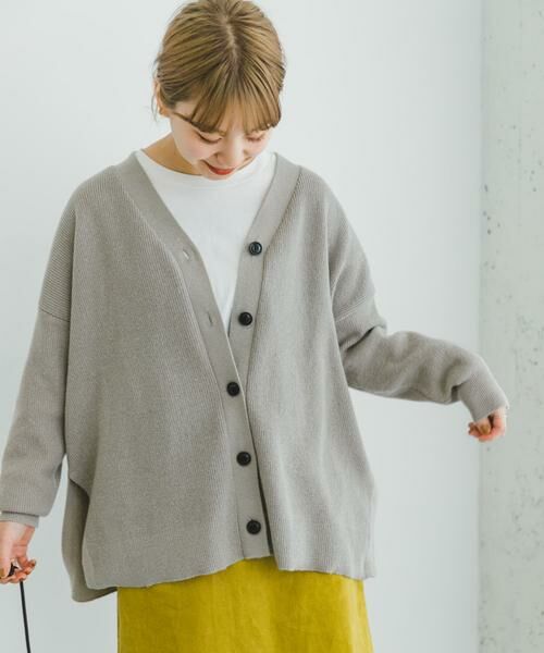 URBAN RESEARCH ITEMS / アーバンリサーチ アイテムズ カーディガン・ボレロ | Vネックルーズカーディガン | 詳細22