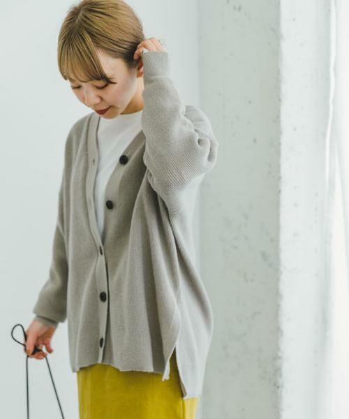 URBAN RESEARCH ITEMS / アーバンリサーチ アイテムズ カーディガン・ボレロ | Vネックルーズカーディガン | 詳細23