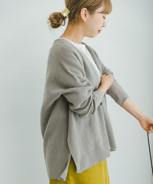 URBAN RESEARCH ITEMS / アーバンリサーチ アイテムズ カーディガン・ボレロ | Vネックルーズカーディガン | 詳細25