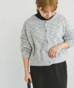 URBAN RESEARCH ITEMS / アーバンリサーチ アイテムズ カーディガン・ボレロ | シャギーミックスクルーネックカーディガン