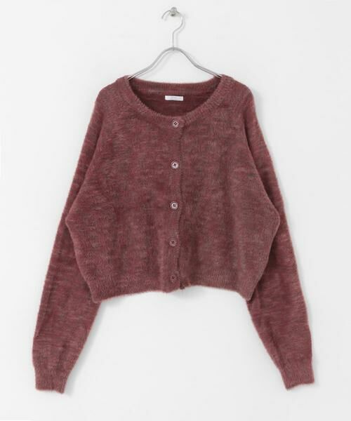 URBAN RESEARCH ITEMS / アーバンリサーチ アイテムズ カーディガン・ボレロ | シャギーミックスクルーネックカーディガン | 詳細1