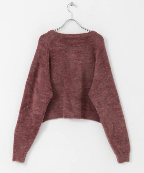 URBAN RESEARCH ITEMS / アーバンリサーチ アイテムズ カーディガン・ボレロ | シャギーミックスクルーネックカーディガン | 詳細2