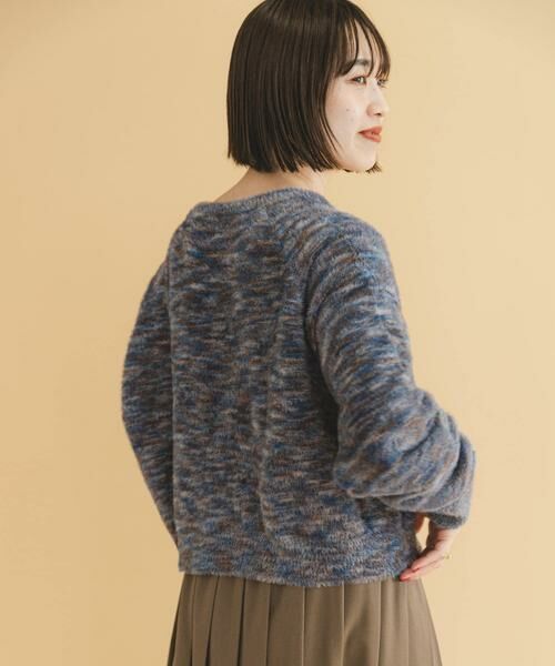 URBAN RESEARCH ITEMS / アーバンリサーチ アイテムズ カーディガン・ボレロ | シャギーミックスクルーネックカーディガン | 詳細6